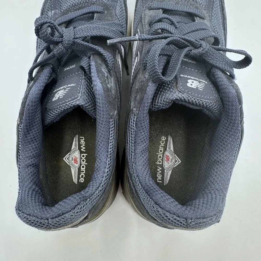 New Balance 990v5‎ Kids Youth Navy Suede Mesh Running Shoes Sneakers US5.5Y 2020